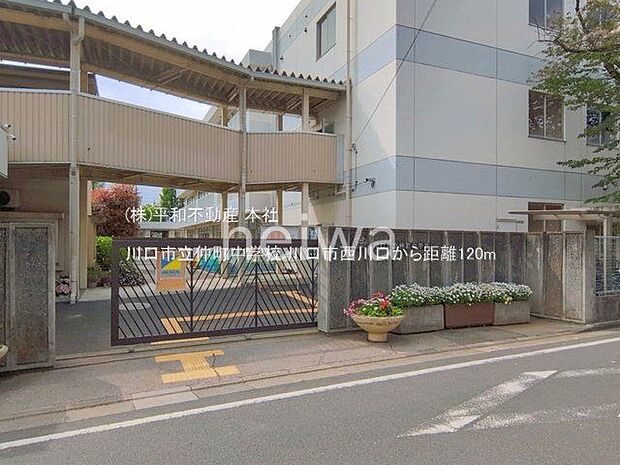 川口市立仲町中学校 撮影日(2026-04-01) 120m
