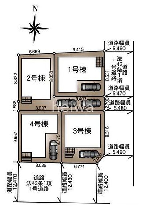区画図