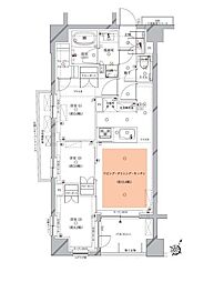 Opus residence Meguro Senzoku 1階3LDKの間取り