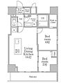 レジディア三軒茶屋38階25.7万円