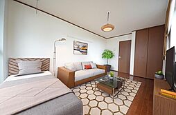 京王線 北野駅 徒歩8分の賃貸アパート 2階1Kのリビング/ダイニング