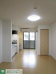 JR中央線 八王子駅 バス20分 二分方入口下車 徒歩1分の賃貸アパート 1階1LDKのリビング/ダイニング