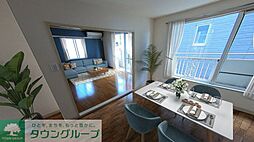 京王線 京王八王子駅 徒歩9分の賃貸アパート 1階1DKのリビング/ダイニング