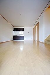 京王相模原線 稲城駅 徒歩4分の賃貸アパート 1階2LDKのリビング/ダイニング