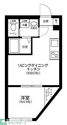 Ｒｅｓｉｄｅｎｃｅ　南千住 3階1LDKの間取り