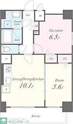 カサ・フェリーチェ 8階1SLDKの間取り