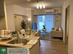 クレストコート目白新坂レジデンス 6階3LDKのリビング/ダイニング