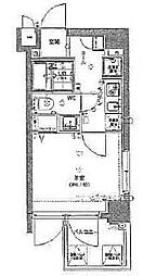 Colors　Minowa 4階1Kの間取り