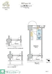 間取図画像 ワンルーム