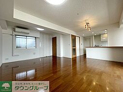 東急東横線 元住吉駅 徒歩17分の賃貸マンション 5階2LDKのリビング/ダイニング