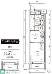 間取図画像 1DK