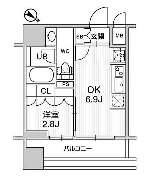 同じ建物の物件間取り写真 - ID:213102049619