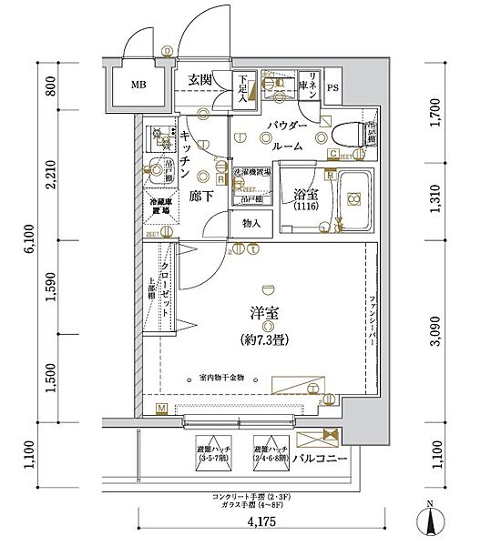 同じ建物の物件間取り写真 - ID:213105843141