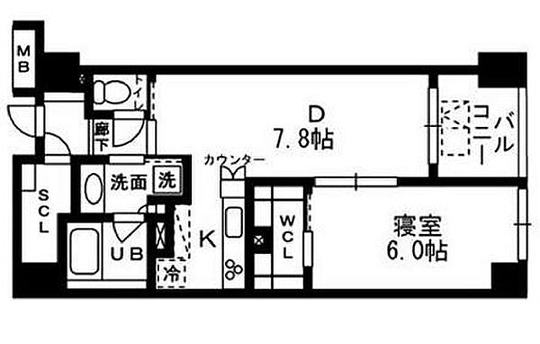 レジディア日本橋浜町 1001｜東京都中央区日本橋浜町１丁目(賃貸マンション1LDK・10階・43.51㎡)の写真 その2