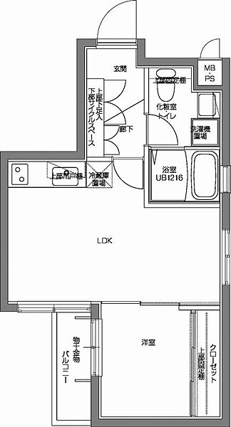 同じ建物の物件間取り写真 - ID:213101953706