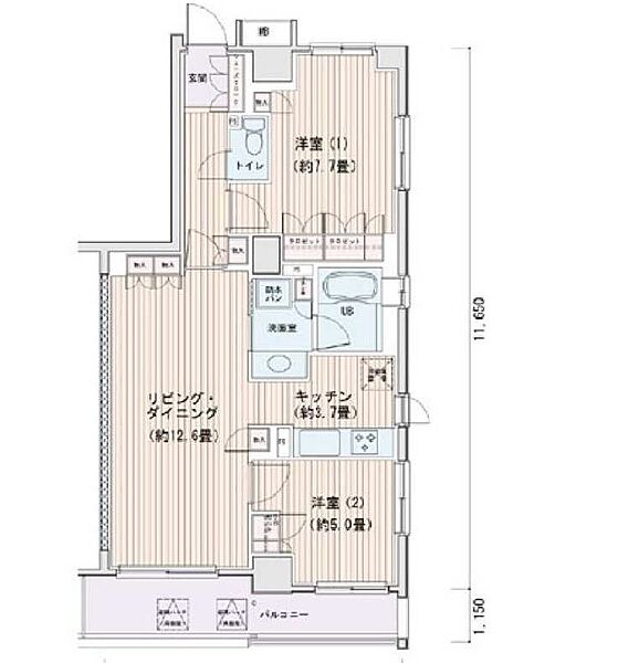 同じ建物の物件間取り写真 - ID:213102824146