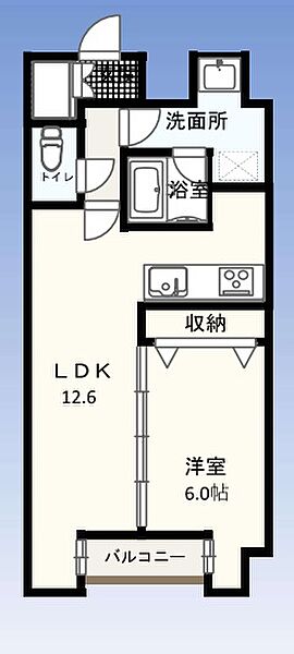 同じ建物の物件間取り写真 - ID:213105845770