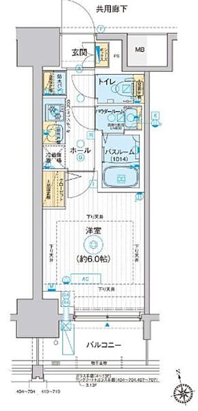 同じ建物の物件間取り写真 - ID:213105843183