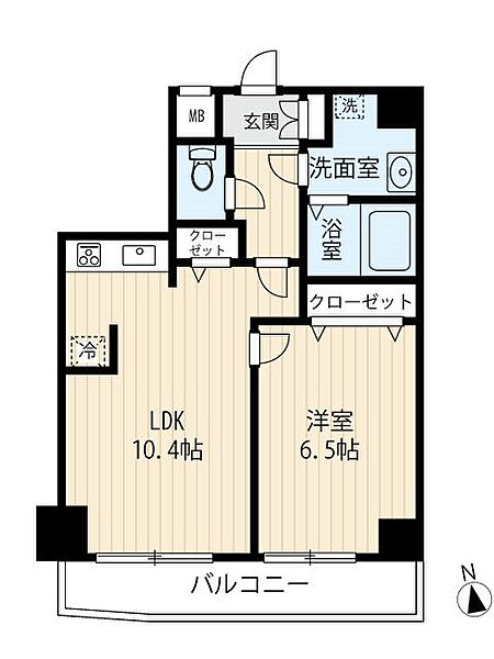 同じ建物の物件間取り写真 - ID:213107091752