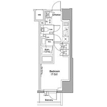 ザ・パークハビオ五反田 701 ｜ 東京都品川区西五反田２丁目17-6（賃貸マンション1K・7階・25.35㎡） その2