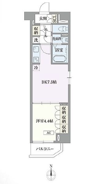 同じ建物の物件間取り写真 - ID:213100557219