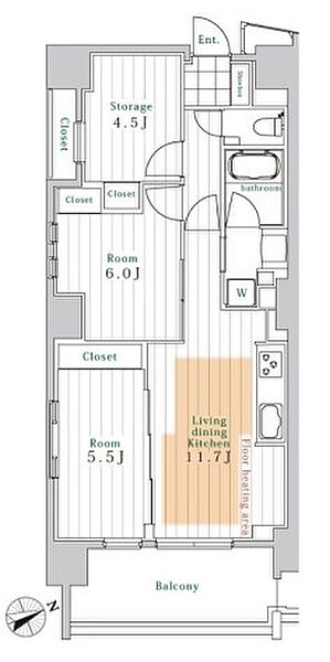 同じ建物の物件間取り写真 - ID:213101227592