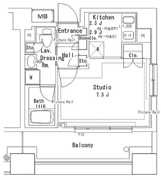 同じ建物の物件間取り写真 - ID:213101467715