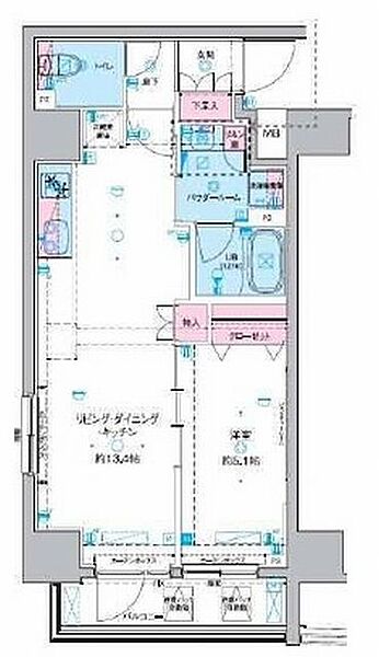 同じ建物の物件間取り写真 - ID:213101879574