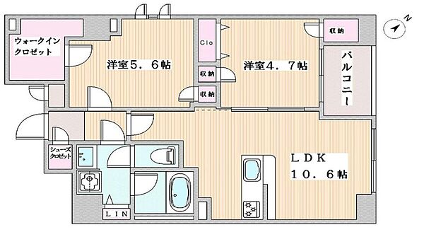 同じ建物の物件間取り写真 - ID:213103224023