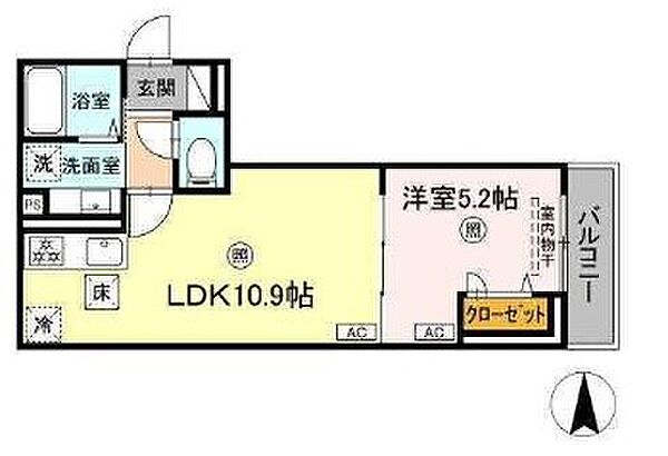 同じ建物の物件間取り写真 - ID:213104902384