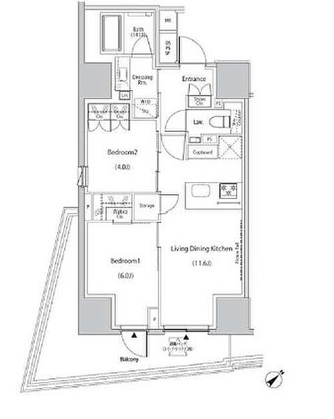 同じ建物の物件間取り写真 - ID:213107561163