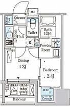 パークアクシス神保町 1204 ｜ 東京都千代田区神田神保町１丁目56-2（賃貸マンション1DK・12階・25.98㎡） その2