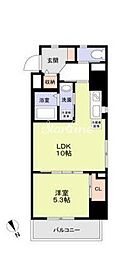 フェリーチェプランドール（Felice Prendre） 7階1LDKの間取り