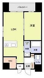 タズビルディング（TAZ Building） 4階1LDKの間取り