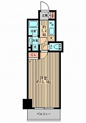 レガーロ御茶ノ水2 1Kの間取図画像