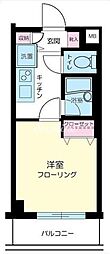 シンシア本郷東大前 1Kの間取図画像