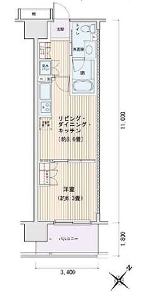 同じ建物の物件間取り写真 - ID:213106382512