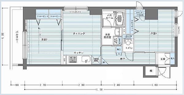 同じ建物の物件間取り写真 - ID:213107922502