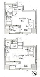 イルジラソーレ 6階1LDKの間取り
