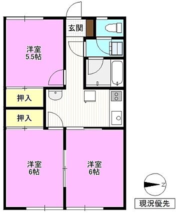 篠原マンション_間取り_0
