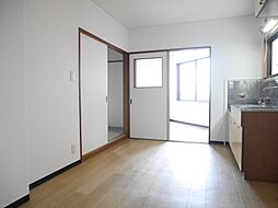 有賀サンハイツ 602 6階2DKのリビング/ダイニング