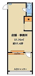 タムラコーポ2の間取図画像
