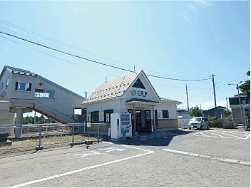 最寄り駅ＪＲ男鹿線「二田駅」