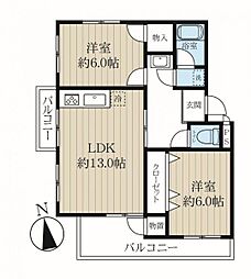 鶴川6丁目団地6-8-18号棟