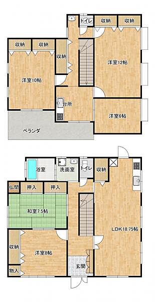 間取り：304000305882