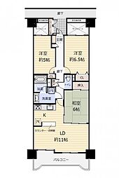 間取図画像 3LDK