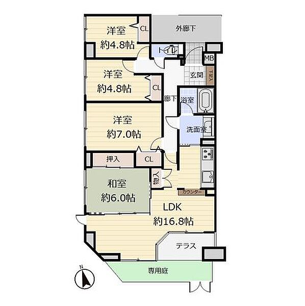 間取り：304000339692