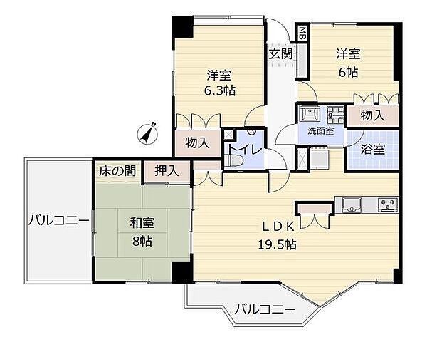 間取り：304000339635
