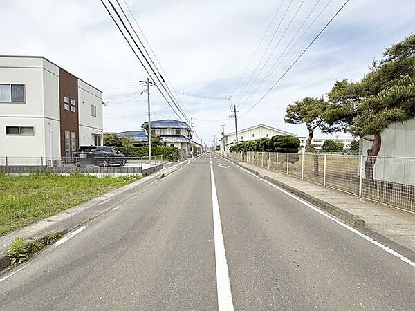 東松島高校のお向かい