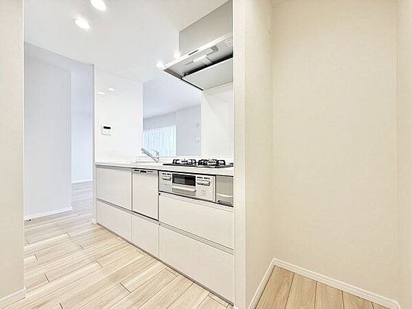 会話が弾む対面式キッチン